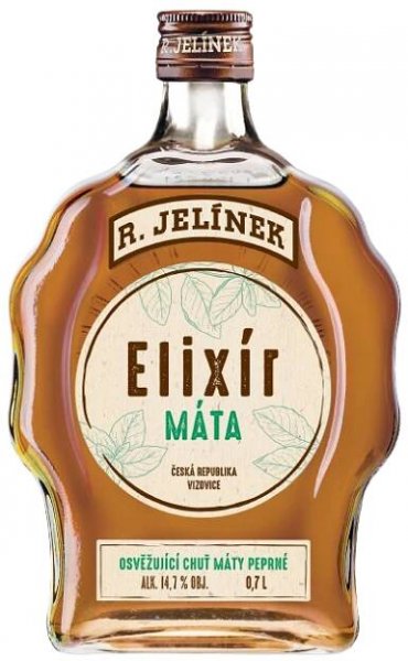 R. JELÍNEK Elixír máta 14,7% obj.