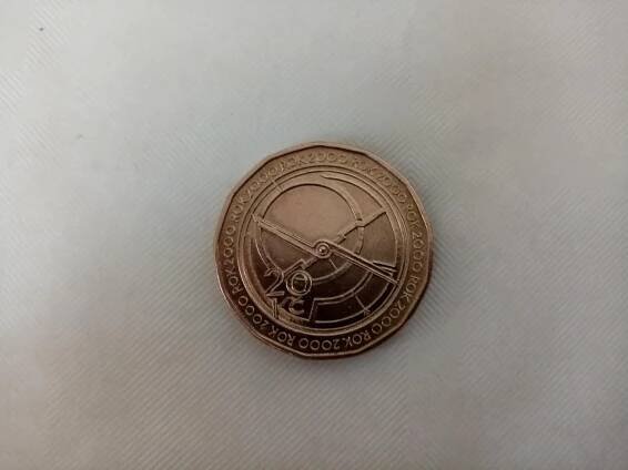 Miléniová 20Kč Orloj 2000