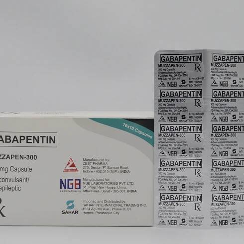 Gabapentin - Muzzapen 300 mg