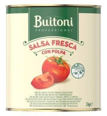 Buitoni Salsa Fresca Con Polpa - rajčata drcená 3 kg