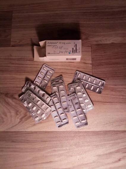 Léky na spaní- zolpinox 10mg/ 80 tbl