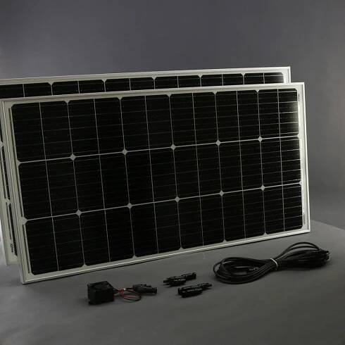 SO298 - 200W solární teplovzdušné PTC topení s ventilátorem