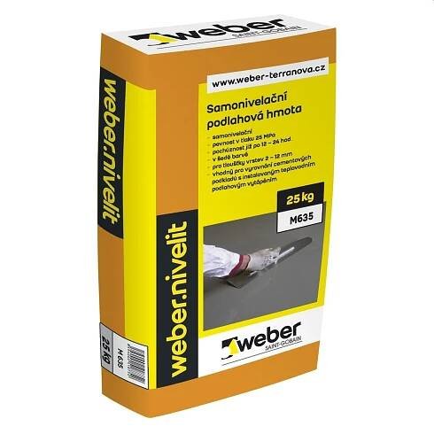 Weber Saint-Gobain Nivelit samonivelační 25 kg