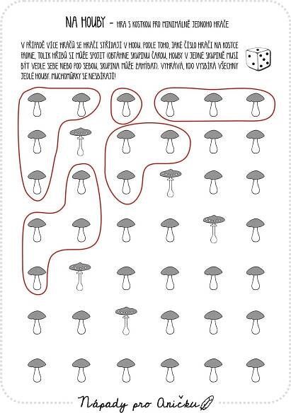 a diagram showing how to make a mushroom maze