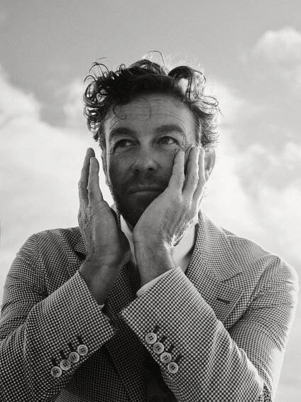 Simon Baker for Esquire Australia. Photography: Georges Antoni
