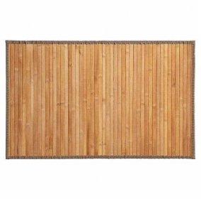 Předložka do koupelny bambusová, 50 x 80 cm