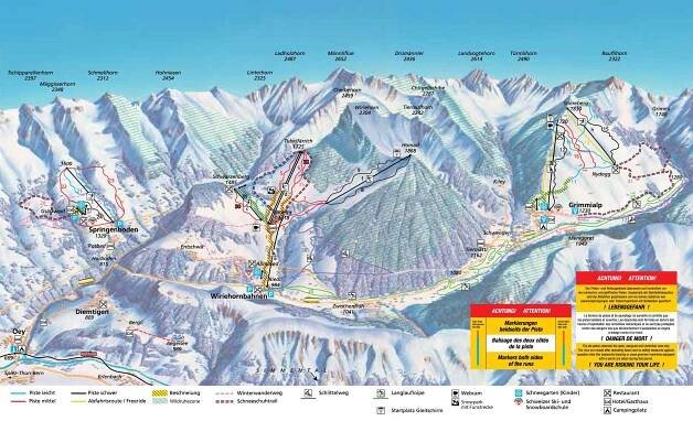 Diemtigtal - Springenboden Průvodce po středisku, mapa lokací & Diemtigtal - Springenboden ubytovaní