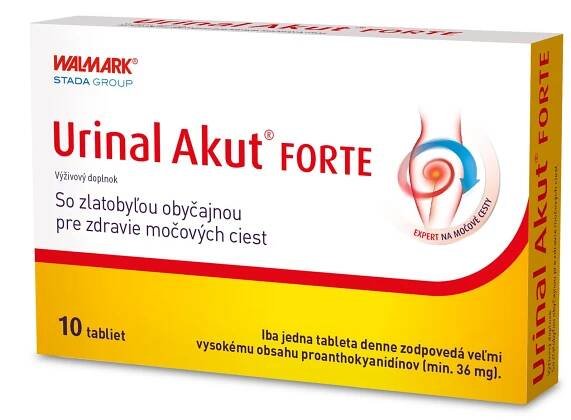 Urinal Akut FORTE so zlatobyľou