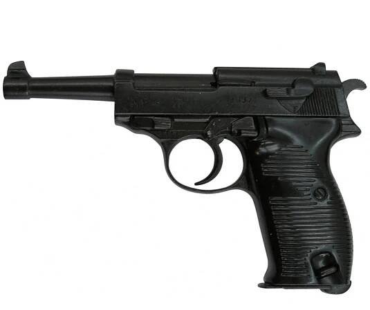 Pistole Walther P38 - dekorační replika