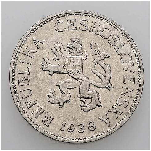 5 Koruna 1938