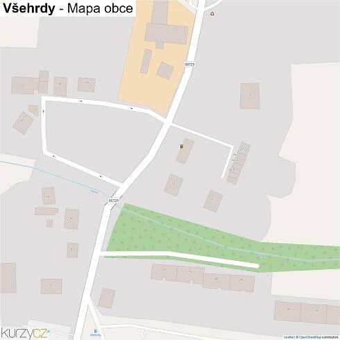 Všehrdy - mapy | Kurzy.cz