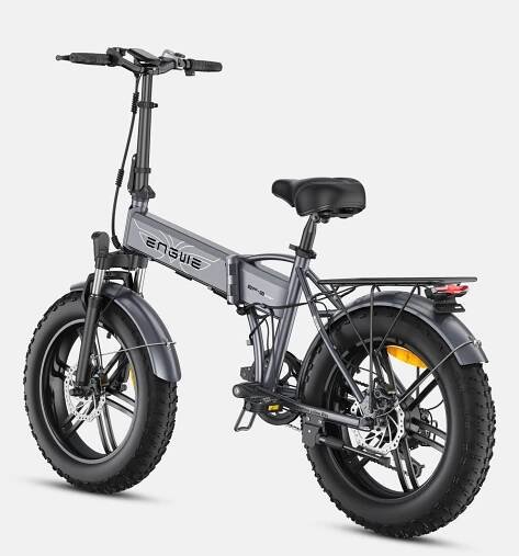 ENGWE EP-2 Boost e-bike skládací kola fatbike pánské e-bike skládací kolo 20 palců s baterií 48V/13AH, dámské e-bike skládací ebikes 150kg elektrické kolo oranžové