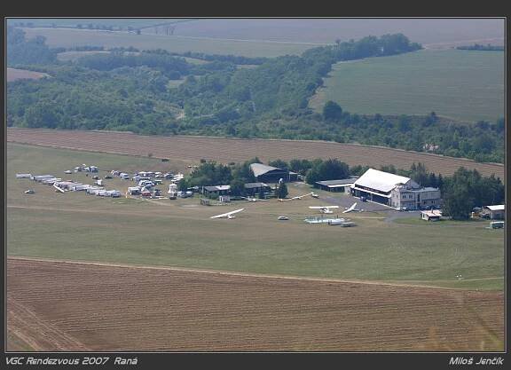 .:: airfoto.jencik.net .:. Vintage Glider Club Rendezvous 2007 | Raná | 20. 7. 2007