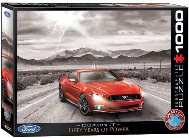 EuroGraphics Puzzle Ford Mustang GT 2015, 1000 dílků