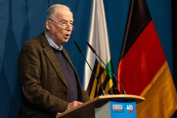 Einer von 15 AfD-Wahlkreissiegern: der frühere AfD-Chef Alexander Gauland.