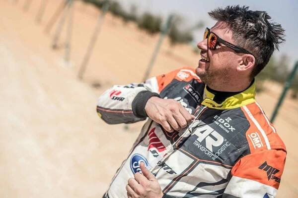 Abú Zabí Desert Challenge Rallye. Martin Prokop, David Pabiška