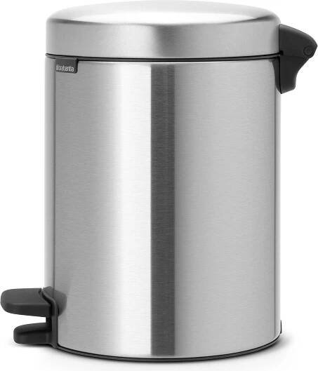 ODPADKOVÝ KOŠ  5 l - barvy stříbra, Design, kov/plast (20,5/29,1/27,2cm) - Brabantia
