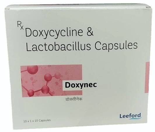 Doxynec 100mg Capsule: Powerful Antibiotic from Buyoncomed