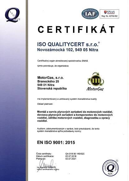 certifikat iso 2015