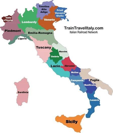 Map of Italy Regions - Discover Yours |