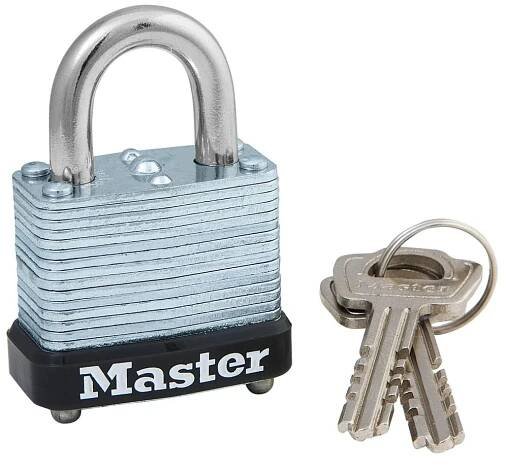 Masterlock® Warded Pad Lock 105D