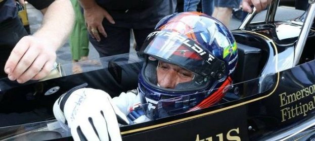 Brazilská legenda formule 1 Emerson Fittipaldi