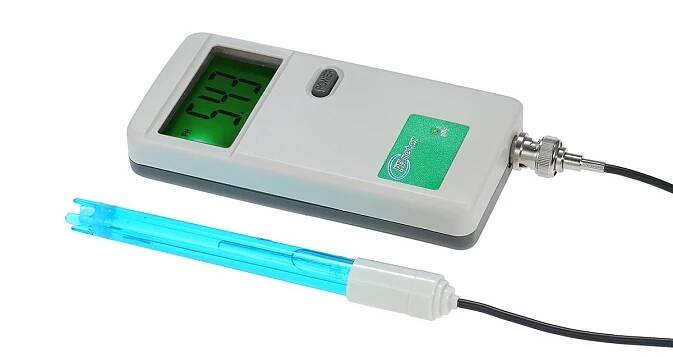 PH metr Vysoce přesný přenosný pH tester s podsvícením displeje Tester kvality vody pro laboratoř