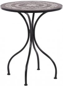 zahradní stolek kovový