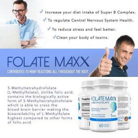 FOLATE MAXX L-Methylfolate 5mg