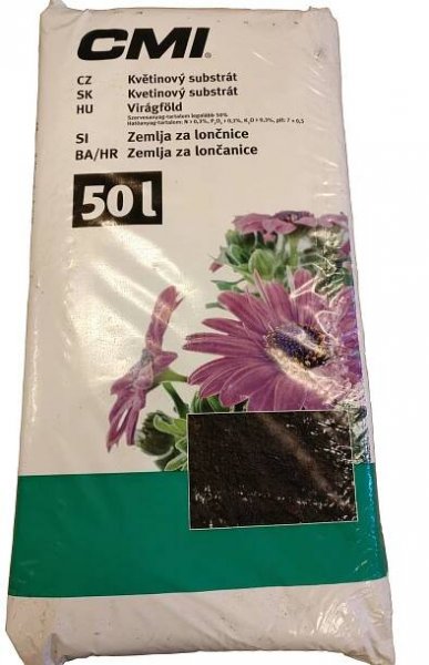 CMI Květinový substrát 1x 50 l