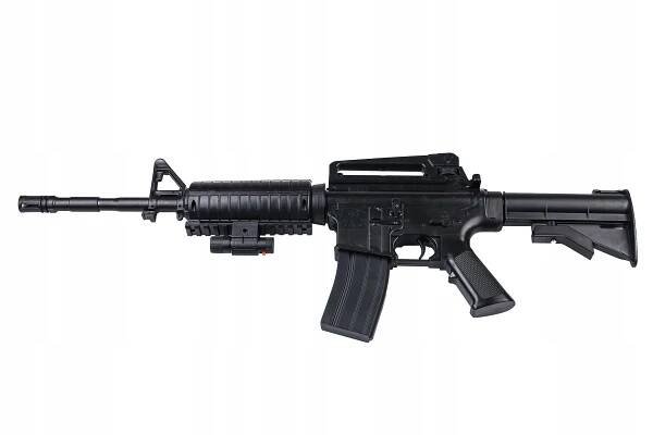 Puška na plastové kuličky M4A1, replika + 500 kuliček