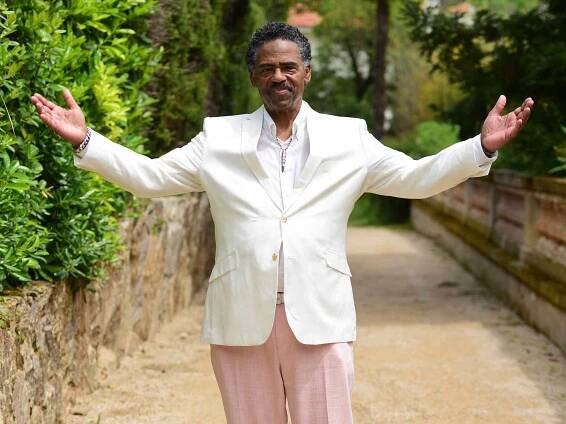Richard Lawson attends the "Black Terror" photocall at the 76th annual Cannes film festival 