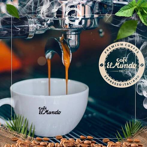 ITALSKÁ KÁVA ZRNKOVÁ Arabika Robusta ČERSTVĚ PRAŽENÁ Varese ElMundo 500g Stupeň pražení střední