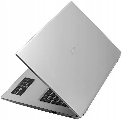 NOTEBOOK DO KANCELÁŘE 17 PALCŮ Aspire 3 A317-53 i3-1115G4 16GB DDR4 512 SSD WIN11 Kapacita disku 512 GB