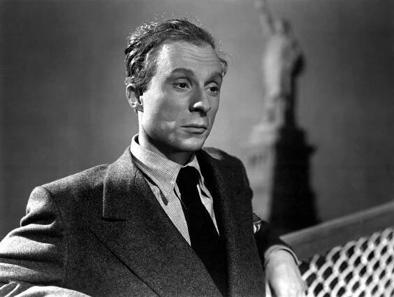 Norman Lloyd in Sabotér (1942)