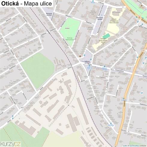 Otická - mapy | Kurzy.cz