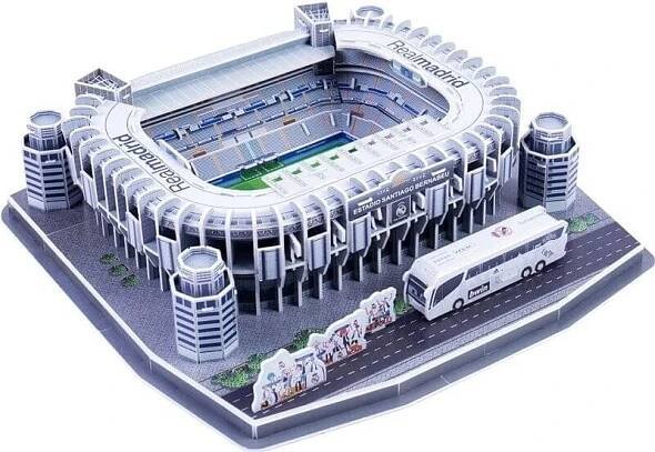 3D Puzzle stadionu Santiago Bernabeu (Real Madrid)
