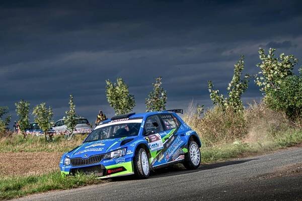 Fotka z rally závodů