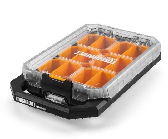 Nízký organizér TOUGHBUILT StackTech - 6 přihrádek - TB-B1-O-10C