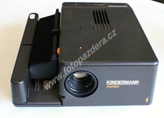 Diaprojektor Kindermann Monitor Dalekohledy, Digitální fotoaparáty, Foto Bazar - FOTO OPTIKA JAN PAZDERA