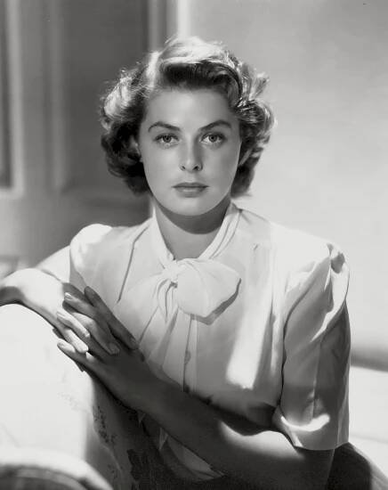 Ingrid Bergman: *29.8.1915 – †29.8.1982, americká filmová a divadelní herečka švédského původu