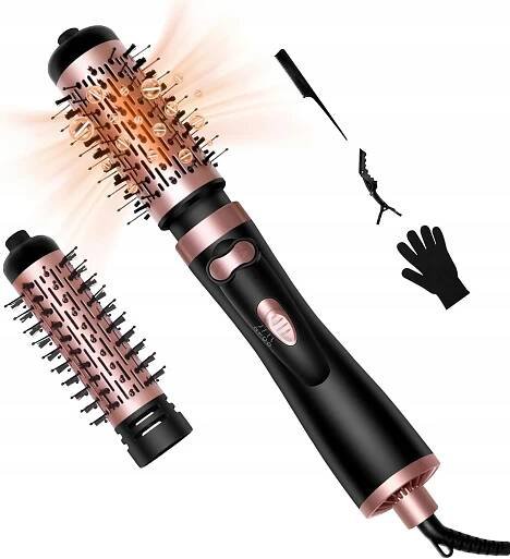 ROTAČNÍ VYSOUŠEČ VLASŮ, OKWRAP HAIR STYLER, SADA AIRSTYLER 6 V 1