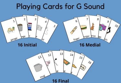 Playing Cards For G Sound