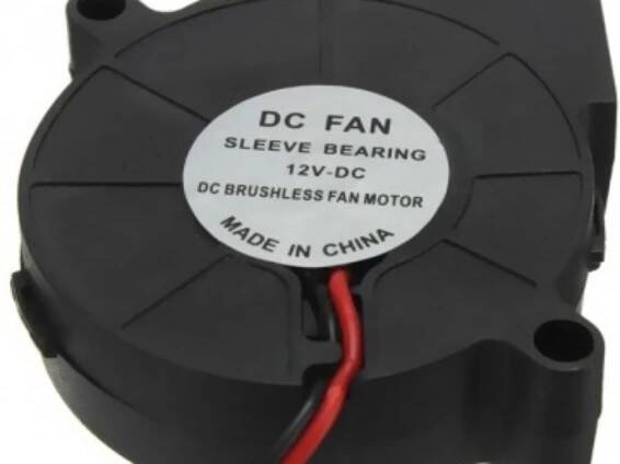 Chladící ventilátor pro 3D tiskárny - 12V, 50 mm