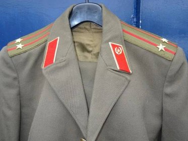 Stará sovětská vojenská uniforma - sako + kalhoty - Sběratelství