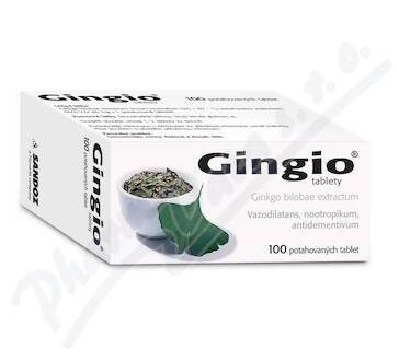 GINGIO 40 mg 100 potahovaných tablet