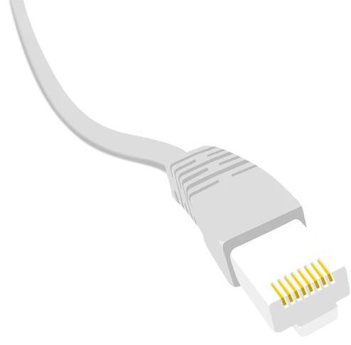 File:Ethernet plug grey.svg - Wikimedia Commons