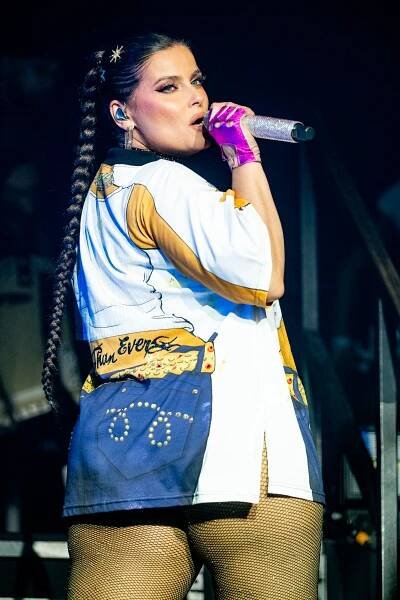 Nelly Furtado performing at Manchester Pride.