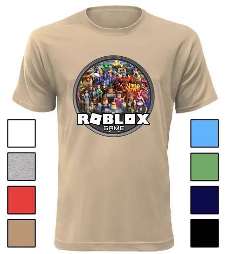 Pánské a dětské tričko Roblox game | OKtrika.cz dodavatel kvalitního textilu