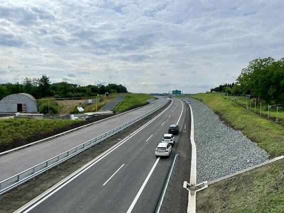 Konec kolon u Olomouce. ŘSD zprovozní další část dálnice D35